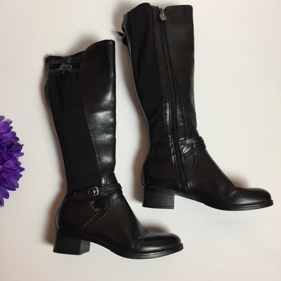 Etienne Aigner Shoes - Etienne Aigner 6.5 Celina Strappy Riding Boots